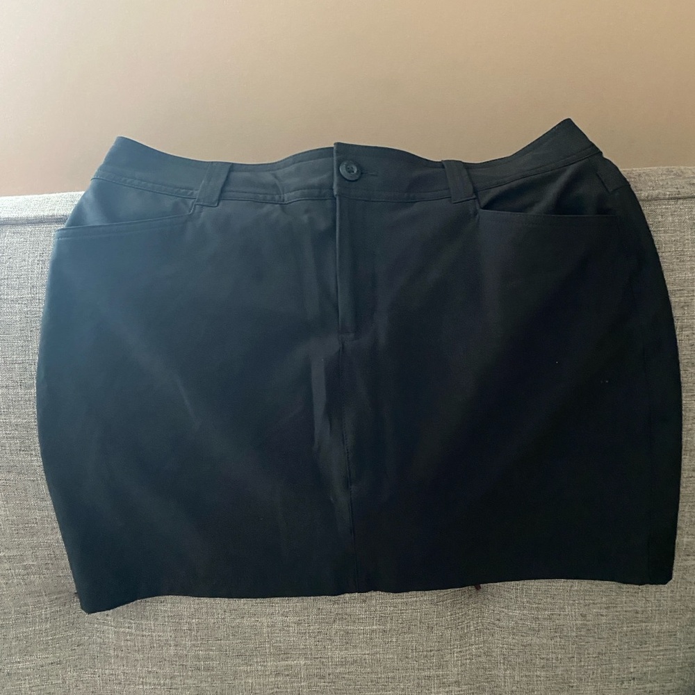 Eddie Bauer Black Mini Skort